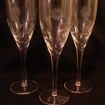 Etched Crystal - Glassware