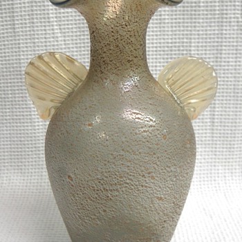 Kralik Frit Decorated Art Deco Vase c. 1925-30