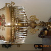 duplex double wick with snuffer oil lamp