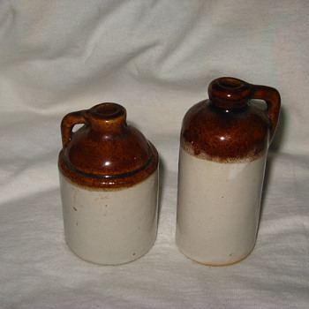 possible minature moonshine jugs? - Art Pottery
