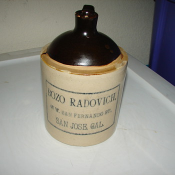 7" bozo radovich jug