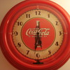 Neon Coke Clock