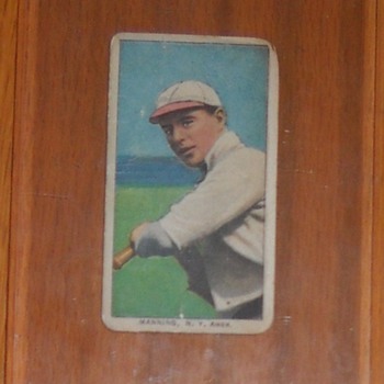 Rube Manning T-206 - Baseball
