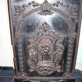 Old Victorian Parlor Coal Stove - Victorian Era