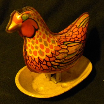 Wyandotte Toy Co. Tin Rooster