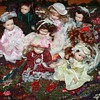 MINIATURE DOLLS & RUG