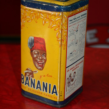 banania tin box - Advertising