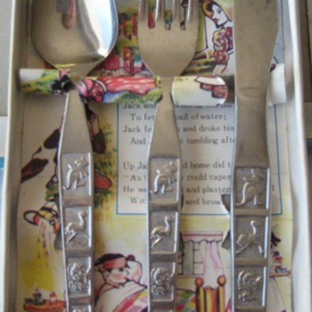 Children's Jack & Jill Cutlery Set  - China and Dinnerware