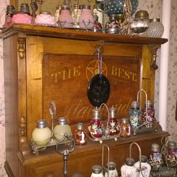 Assorted Condiment Sets - Art Glass
