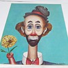 Red Skelton Clown Lithograph 1972