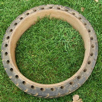 New Old Stock hard rubber tire