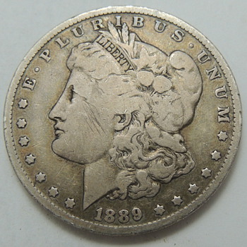1889 U.S. Silver Dollar - US Coins