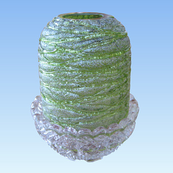Silveria-like threaded fairy lamps - Art Glass