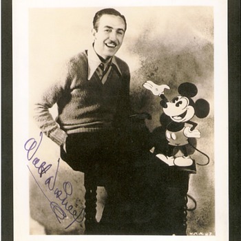 Walt and Mickey - Photographs