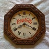 old coca cola clock