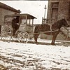Old Horse Drawn Milk wagon and truck from hometown . Remember Milk delivery :-)