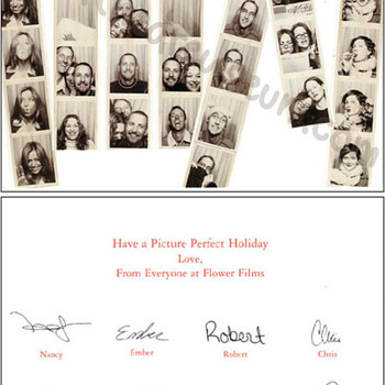 Flower Films 2001 Christmas card - Movies
