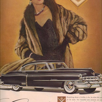 1950 Cadillac 1 Advertisement