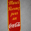 coca cola push sign