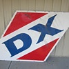 1959 Porcelain DX sign