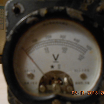 WWII Yokogawa voltmeter