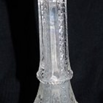 Petrin Lookout Tower Perfume Bottle - Circa 1900 - Bottles