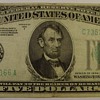 $5 Silver Certificate & Federal Reserve Notes 1934 & 1950 & 1953