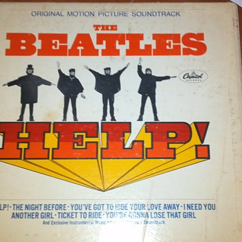 Beatles Help Vinyl Record