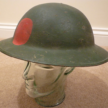 British WWI steel helmet - Military and Wartime