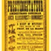 Original 1877 "De La Mano" Wood Cut Broadside