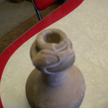 Snake Jug - Anna Pottery?