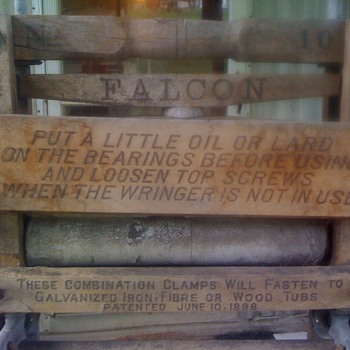 falcon hand crank washer
