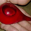 Glass with liquid inside