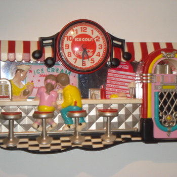 Vintage Coca Cola Clock