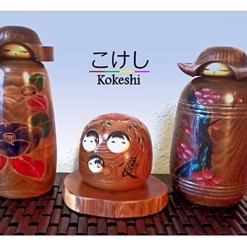 Kokeshi by Miyajima Muhitsu - Dolls