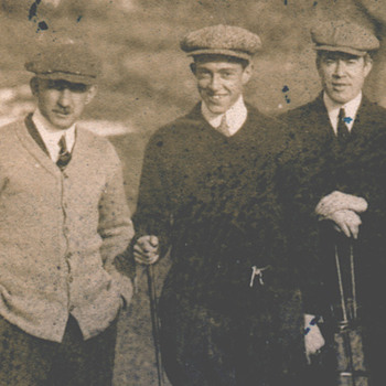 Francis Ouiment and G.G.Grandfather 1914