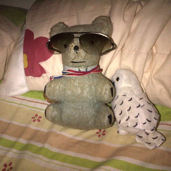 My husband's Old Teddy Bear - Dolls
