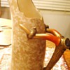 1887 Royal Worcester England Pitcher  "TUSK ICE JUG" were 7 different sizes!