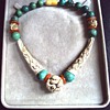 Where is this ivory, turquoise and carnelian necklace from?
