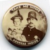 Turn of Century Lost Child ID Pinback Button.