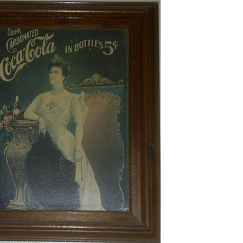oil painting Coke picture, L Nordica - Coca-Cola