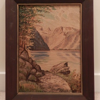 Heinr. Schafer Painting 1