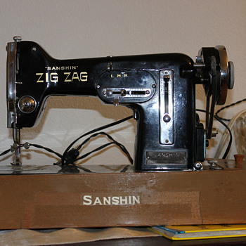 Old sewing machine, found in a box