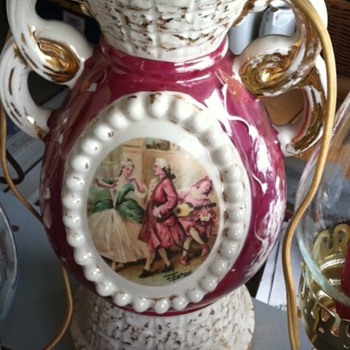 My grandmother's glass lamps - Lamps