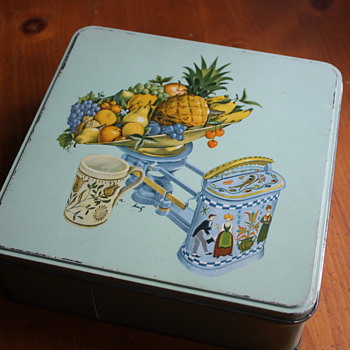 Tin with Fruit and Scale - Kitchen