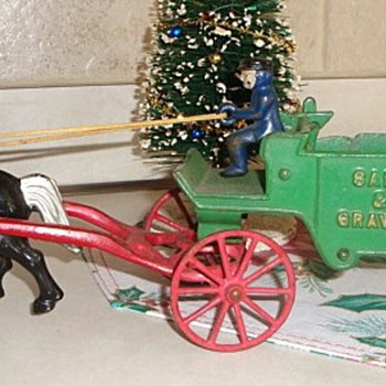 Cast Iron Wagon Toy - Model Cars