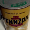Pennzoil can with Castrol lid unopened