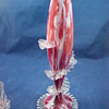 Antonin Ruckl & Sons Bohemian Oxblood Spatter Glass Vase and Others