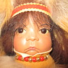 "Coyote Woman" Cradleboard number 27 out of 600 made in 1991
