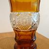 BOHEMIAN BRUNSWICK STAR AMBER BEAKER MYSTERY